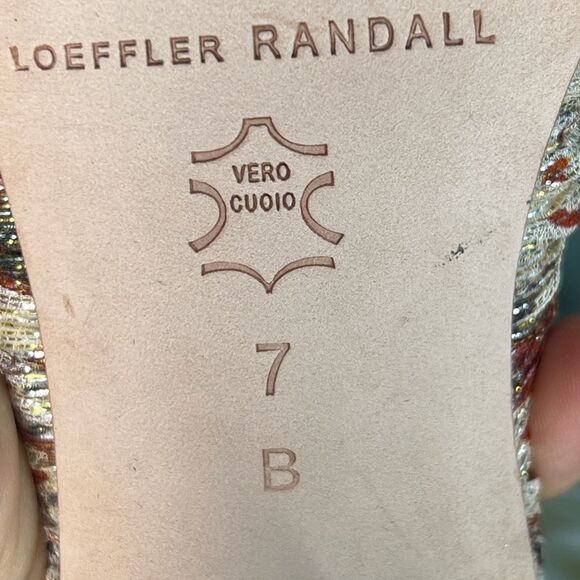 Loeffler Randall Camellia Heeled Sandals/ size 7 B - Picture 8 of 10